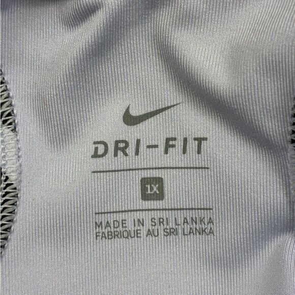 NIKE Dri-FIT Swoosh Icon Clash Women's Sports Bra Zebra Print Size 1X - Picture 4 of 4